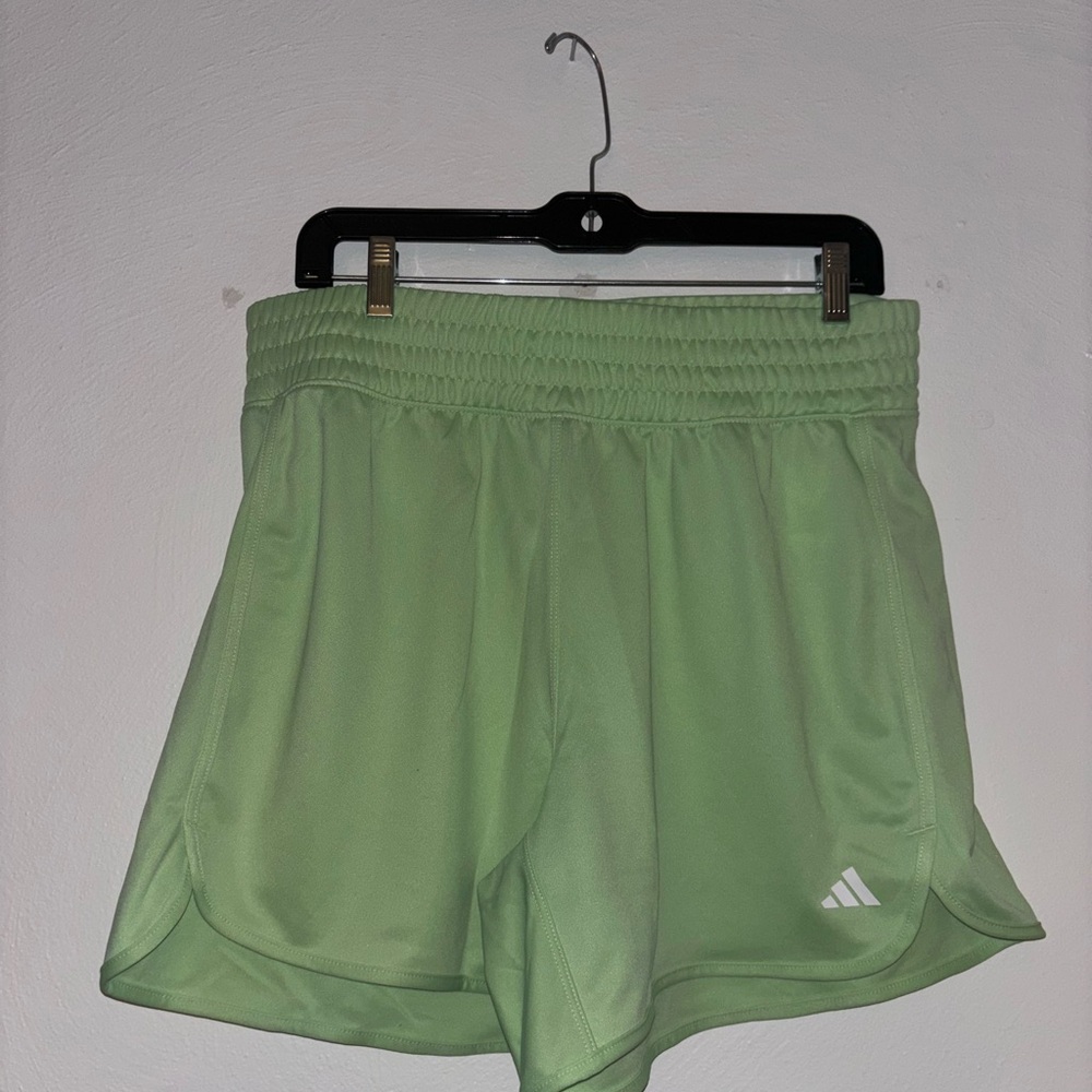 Adidas Green Athletic Performance Shorts